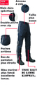 PANTALON AMBULANCIER NEW 2087 BLEU MARINE